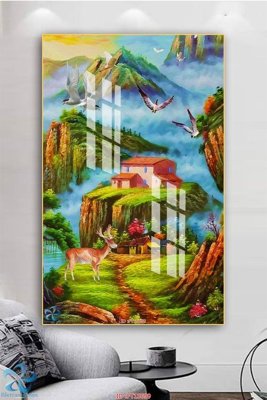 Tải file gốc Tranh trang trí lối vào FT15699 (bản PSD) đầy đủ layer