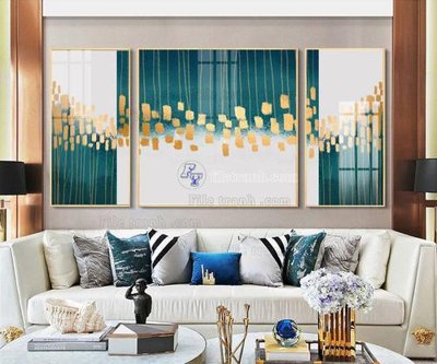 File gốc in tráng gương File tranh hiện đại pha lê gương FT157 chi tiết