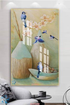 Tải file gốc Tranh trang trí lối vào FT15709 dùng cho in ấn