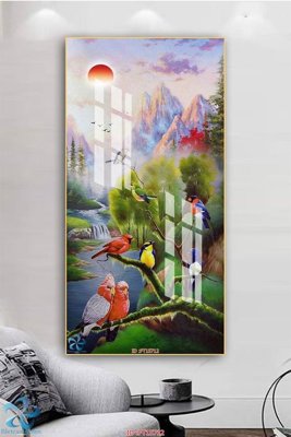 Download file Tranh trang trí lối vào FT15712 (gốc) in mica cao cấp