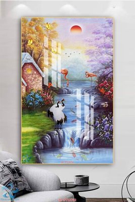 File gốc Tranh trang trí lối vào FT15732 (PSD/TIFF) độ phân giải cao