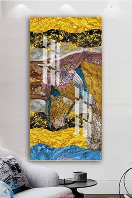 File tranh Tranh trang trí lối vào FT15743 (gốc) chủ đề trừu tượng