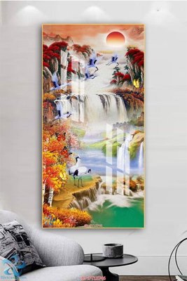 Tải file Tranh trang trí lối vào FT15746 (gốc) làm file in ấn