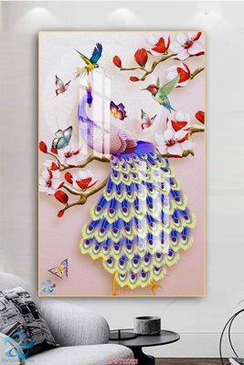 Tải file Tranh trang trí lối vào FT15753 (gốc) chủ đề hoa sen