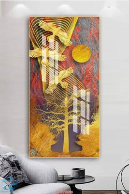 File gốc Tranh trang trí lối vào FT15766 (cho in ấn) độc quyền