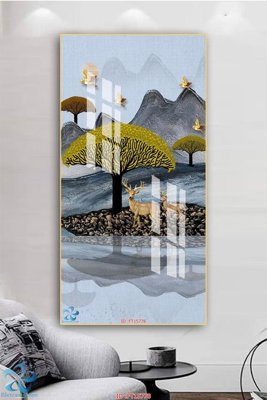 File gốc Tranh trang trí lối vào FT15778 (PNG) không nền chất lượng