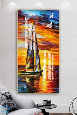 File tranh Tranh trang trí lối vào FT15812 (gốc) chủ đề động vật