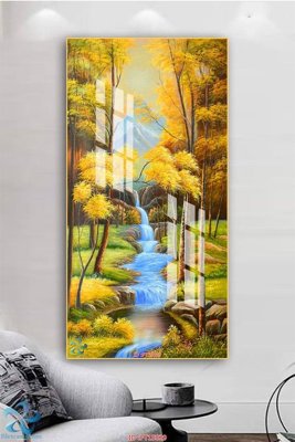 File gốc Tranh trang trí lối vào FT15829 (AI/EPS) cho in ấn