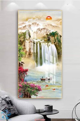 File gốc Tranh trang trí lối vào FT15855 (PNG) chất lượng cao