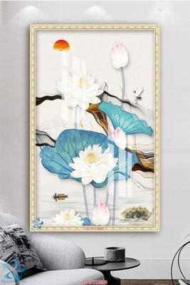 Tải file tranh gốc Tranh trang trí lối vào FT15859 chất lượng cao
