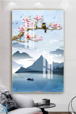 File ảnh Tranh trang trí lối vào FT15912 (gốc) in backdrop sự kiện