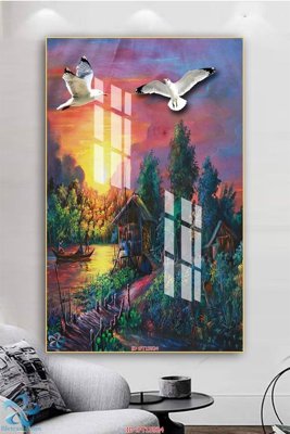 Tải file gốc Tranh trang trí lối vào FT15924 (bản PSD) còn layer