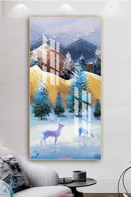 File gốc Tranh trang trí lối vào FT15932 (cho in UV) siêu nét