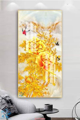 File tranh PSD Tranh trang trí lối vào FT15942 chất lượng cao