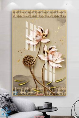 File tranh Tranh trang trí lối vào FT15967 (gốc) in backlit film