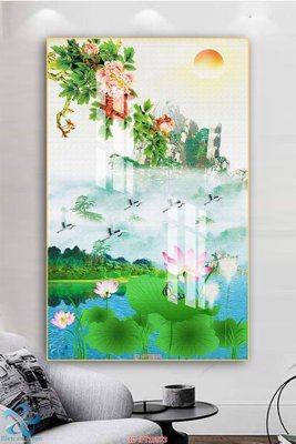 File gốc Tranh trang trí lối vào FT15973 (ảnh chi tiết) để in ấn