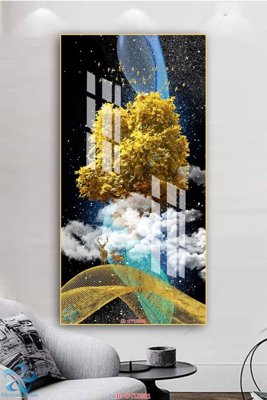 File ảnh Tranh trang trí lối vào FT15981 (gốc) cho trang trí nội thất