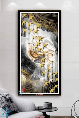 File gốc Tranh trang trí lối vào FT15988 (vector) cho in ấn