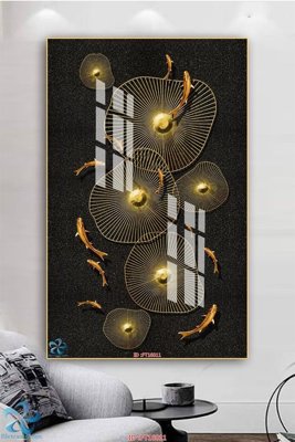 File tranh gốc Tranh trang trí lối vào FT16011 (sắc nét từng chi tiết)