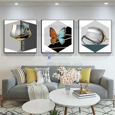 File gốc File tranh hiện đại pha lê gương FT192 (Filetranh.com) File tranh hiện đại pha lê gương FT192