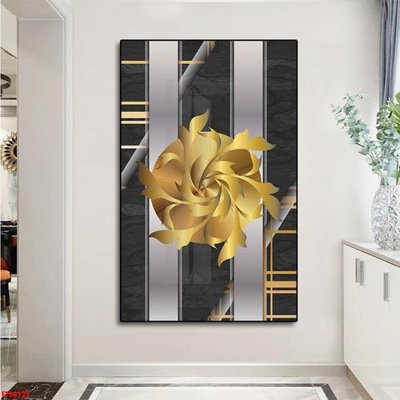 Ảnh gốc File tranh đơn lối vào FT20127 (độ nét cao) in tráng gương