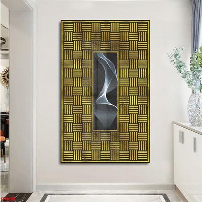 File gốc File tranh đơn lối vào FT20184 (in tráng gương) hiện đại