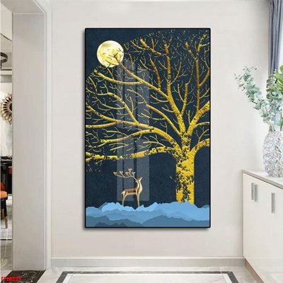 File in trần File tranh đơn lối vào FT20227 (bản gốc) mây trời