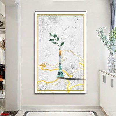 File gốc File tranh đơn lối vào FT20231 (in lụa) trang trí tường