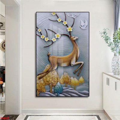 File gốc File tranh đơn lối vào FT20339 (chủ đề hiện đại) trang trí