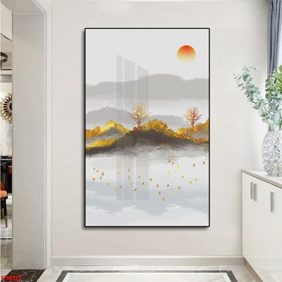 File in trần File tranh đơn lối vào FT20352 (bản gốc) mây trời