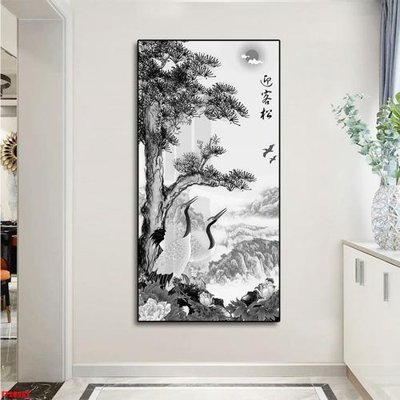 Ảnh gốc File tranh đơn lối vào FT20462 (độ nét cao) in mica