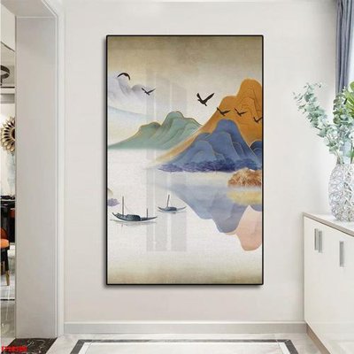 File gốc File tranh đơn lối vào FT20500 (in lụa) tranh phong thủy