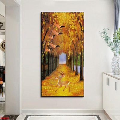 File PSD File tranh đơn lối vào FT20574 (gốc) tách lớp chi tiết