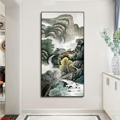 File gốc File tranh đơn lối vào FT20576 (in mica) làm bảng hiệu