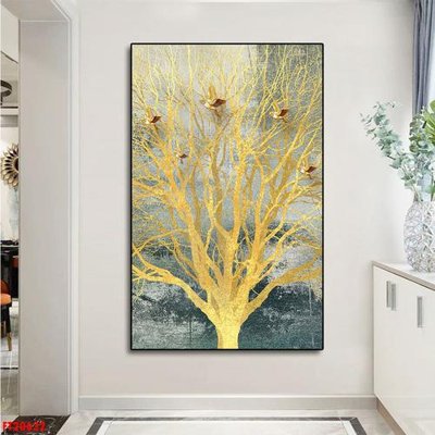 File in trần File tranh đơn lối vào FT20632 (bản gốc) hoa văn