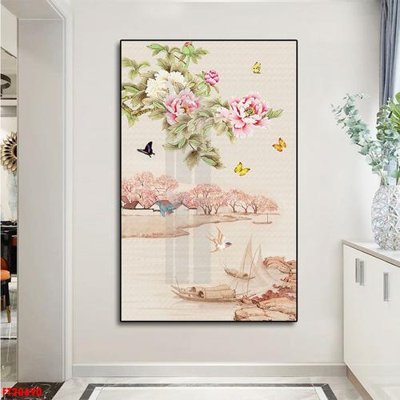 File gốc File tranh đơn lối vào FT20690 (in tráng gương) nghệ thuật