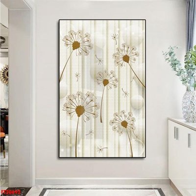 File in trần File tranh đơn lối vào FT20692 (file gốc) phong thủy