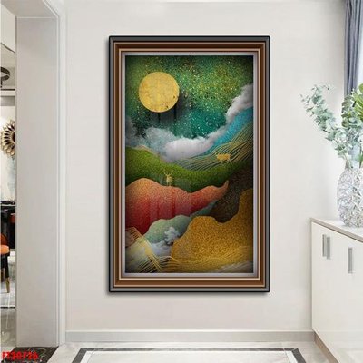 File PSD File tranh đơn lối vào FT20726 (bản gốc) đã tách nền