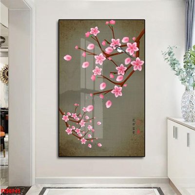 File in trần File tranh đơn lối vào FT20745 (file gốc) phong thủy