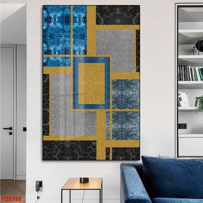 File gốc File tranh đơn lối vào FT20760 (in mica) trang trí