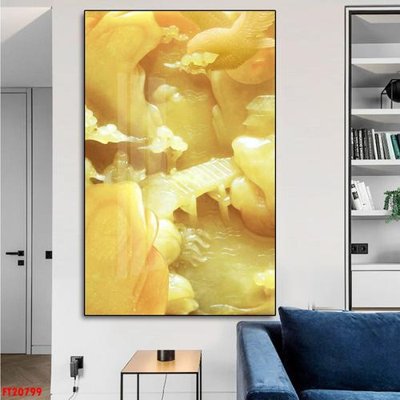 Download file gốc File tranh đơn lối vào FT20799 (in mica) trang trí