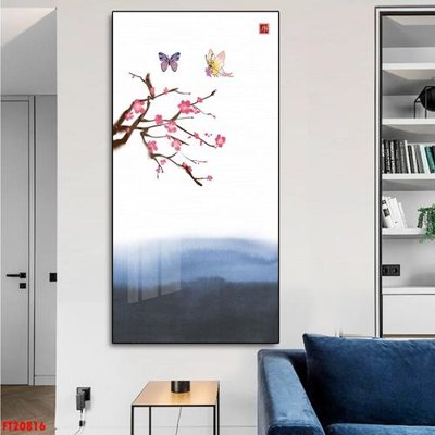 File tranh File tranh đơn lối vào FT20816 (bản gốc) treo phòng ăn