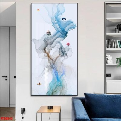 File tranh gốc PSD File tranh đơn lối vào FT20843 còn nguyên layer