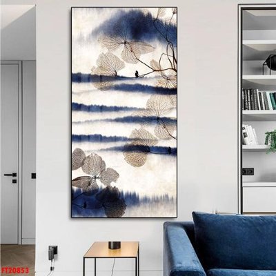 File PSD File tranh đơn lối vào FT20853 (bản gốc) độ phân giải cao