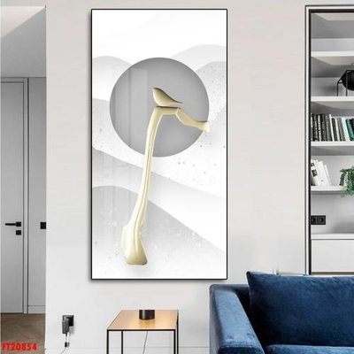 File in trần File tranh đơn lối vào FT20854 (bản gốc) đại dương