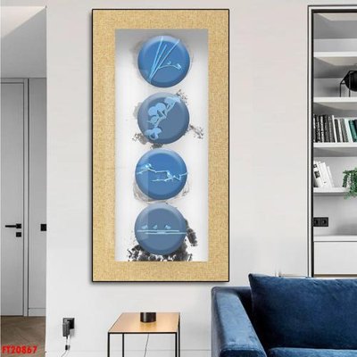 File gốc in ấn File tranh đơn lối vào FT20867 chất lượng vượt trội