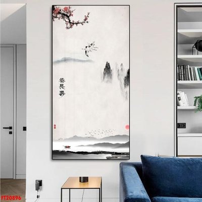 File gốc File tranh đơn lối vào FT20896 (in 3D) cho trang trí