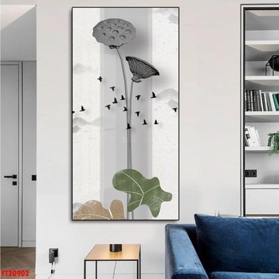 File PSD File tranh đơn lối vào FT20902 (gốc) tách lớp chi tiết