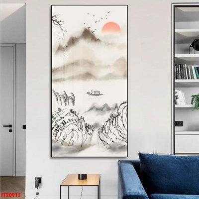 File ảnh gốc File tranh đơn lối vào FT20915 không vỡ nét