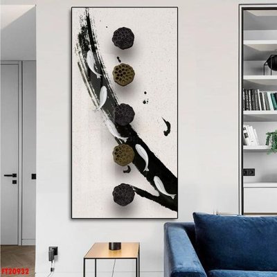 File tranh File tranh đơn lối vào FT20932 (bản gốc) treo quán cafe